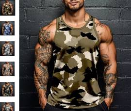 Summer Daily Exercise Men's Tank Top