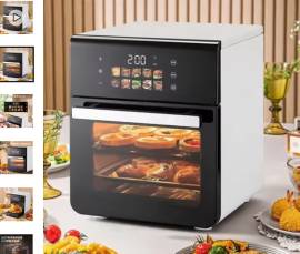 Air fryer, steam oven, and microwave oven